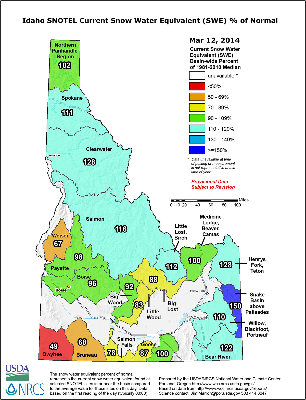 Middle Fork Snowpack Update - ECHO River Trips